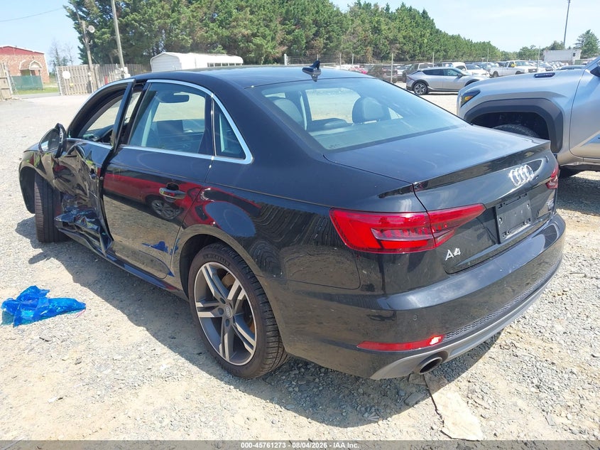 2017 AUDI A4 auction photo 3