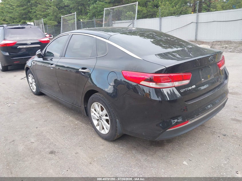 Vin: 5xxgt4l38gg048745, lot: 46260042, kia optima lx 20163