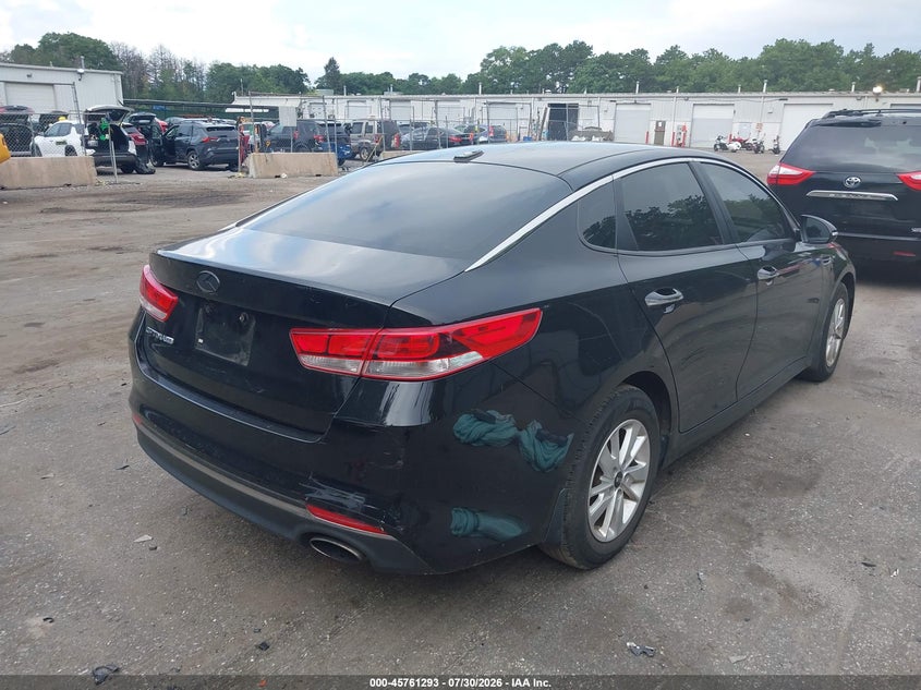 Vin: 5xxgt4l38gg048745, lot: 46260042, kia optima lx 20164