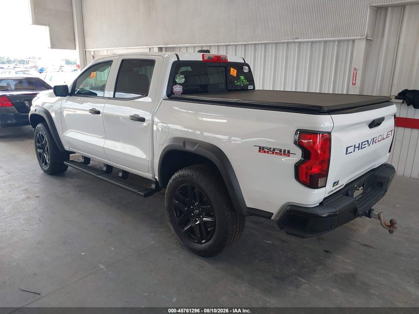 Vin: 1gcpteek9r1211833, lot: 46260045, chevrolet colorado 4wd trail boss 20243