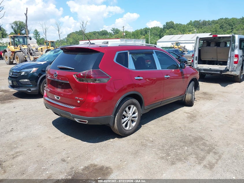 Vin: 5n1at2mk2fc866840, lot: 46260051, nissan rogue sv 20154