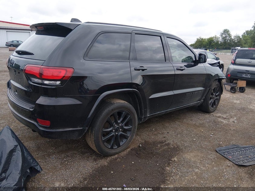 Vin: 1c4rjeag4jc338949, lot: 46260052, jeep grand cherokee altitude 4x2 20184