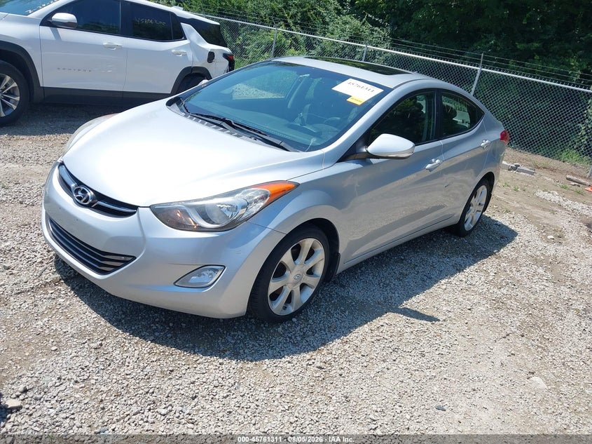 2012 HYUNDAI ELANTRA auction photo 2