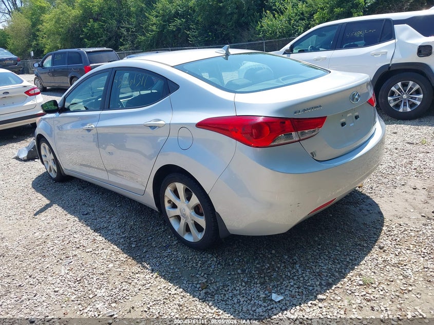2012 HYUNDAI ELANTRA auction photo 3