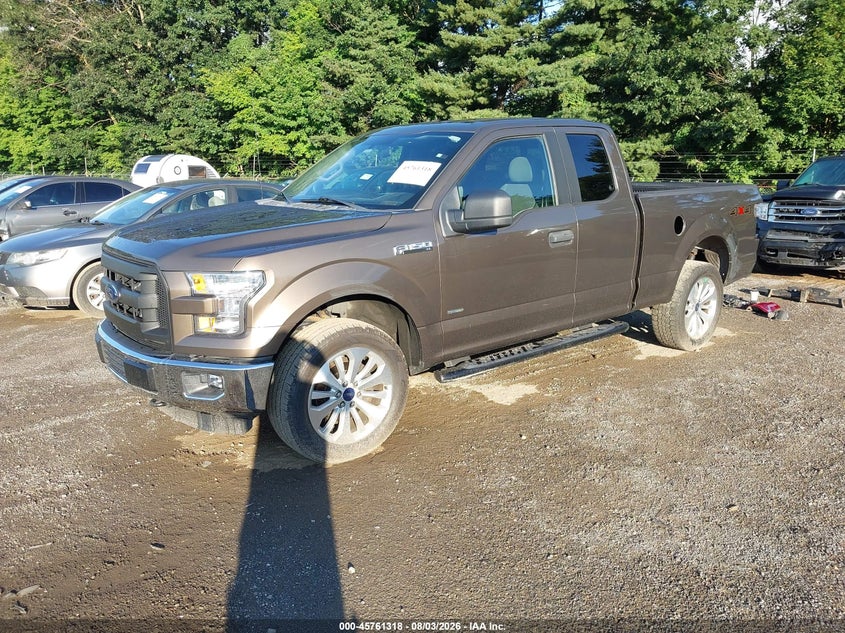Vin: 1ftex1ep4gfc38163, lot: 46260067, ford f-150 xl 20162