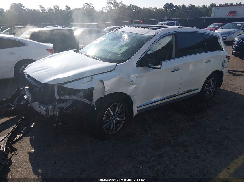 Vin: 5n1dl0mn9lc535535, lot: 46260069, infiniti qx60 luxe 20202