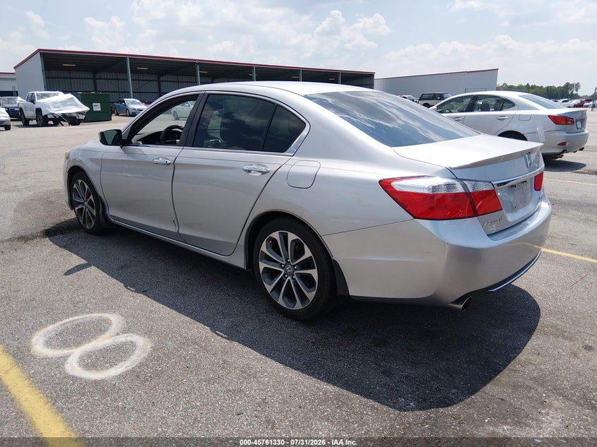 Vin: 1hgcr2f59fa129151, lot: 46260079, honda accord sport 20153