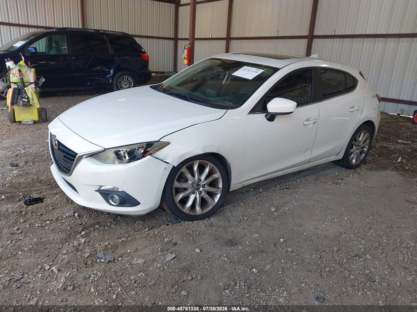 Vin: jm1bm1l32f1275655, lot: 46260087, mazda mazda3 s touring 20152