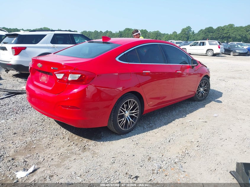 Vin: 1g1bg5sm3g7250103, lot: 46260104, chevrolet cruze premier auto 20164