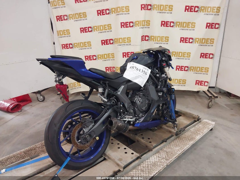 2022 YAMAHA YZFR7 auction photo 4