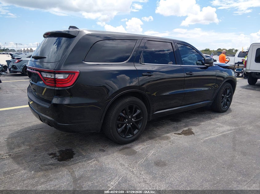 Vin: 1c4rdhdg8hc666471, lot: 46260108, dodge durango gt rwd 20174