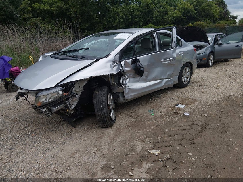 Vin: 2hgfb2f58ch308988, lot: 46260121, honda civic lx 20122
