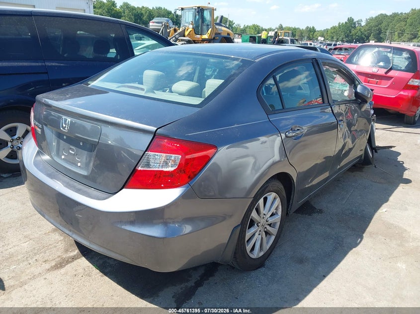 Vin: 19xfb2f81ce046039, lot: 46260144, honda civic ex 20124