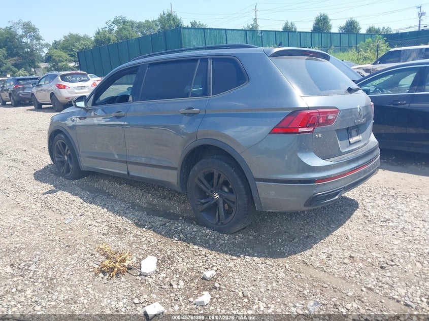Vin: 3vv8b7ax6rm031122, lot: 46260148, volkswagen tiguan 2.0t se r-line black 20243