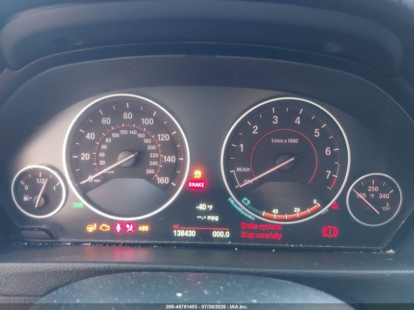 2015 BMW 335I GRAN TURISMO auction photo 7