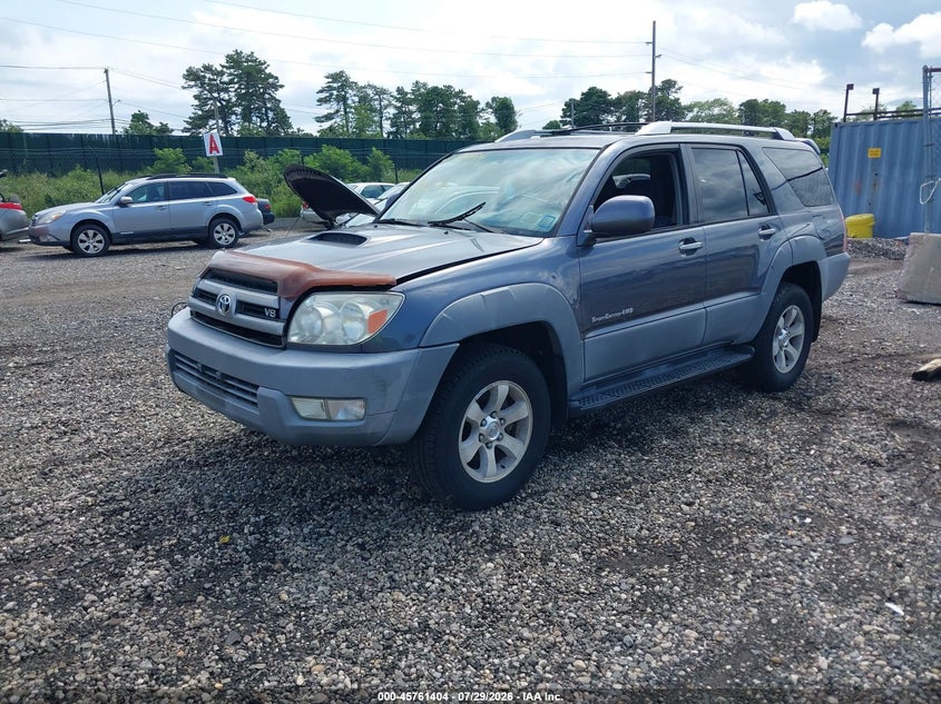 2003 Toyota 4Runner, Обычный износ, IAAI, VIN JTEBT14R830011973 — фото 2