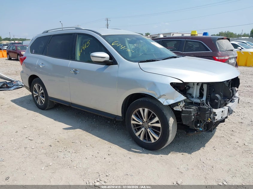 Vin: 5n1dr2mmxkc646370, lot: 46260164, nissan pathfinder sv 2019 img_1