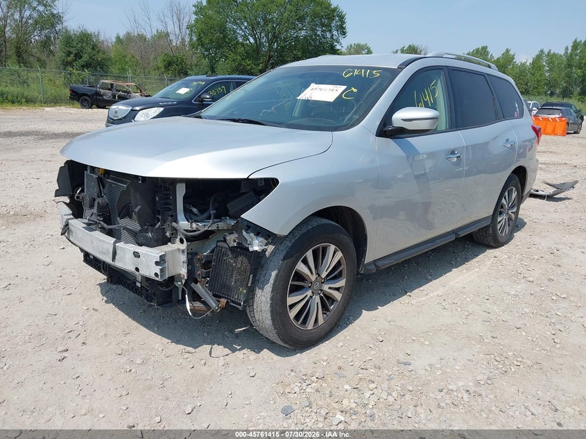 Vin: 5n1dr2mmxkc646370, lot: 46260164, nissan pathfinder sv 20192