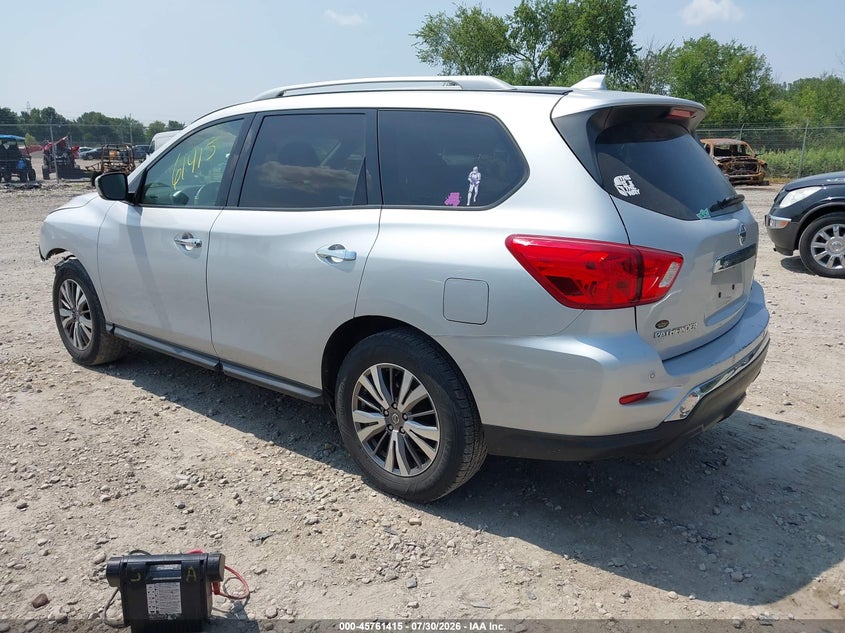 Vin: 5n1dr2mmxkc646370, lot: 46260164, nissan pathfinder sv 20193