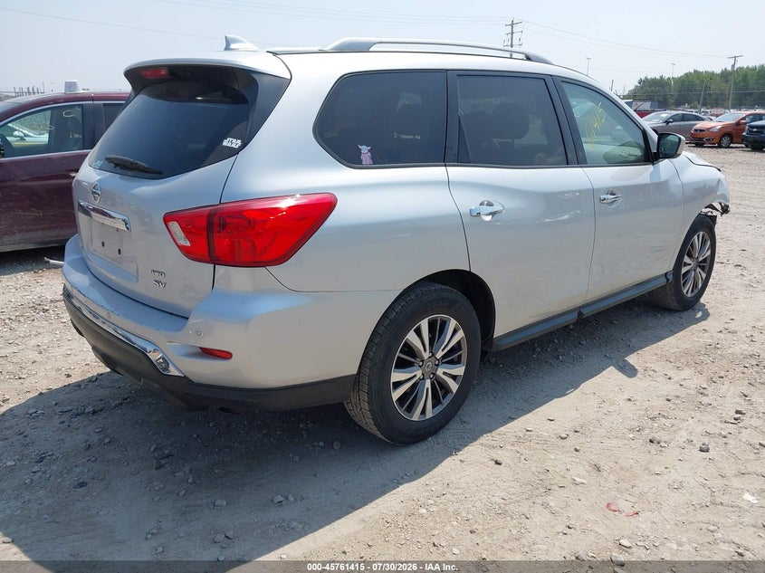 Vin: 5n1dr2mmxkc646370, lot: 46260164, nissan pathfinder sv 20194