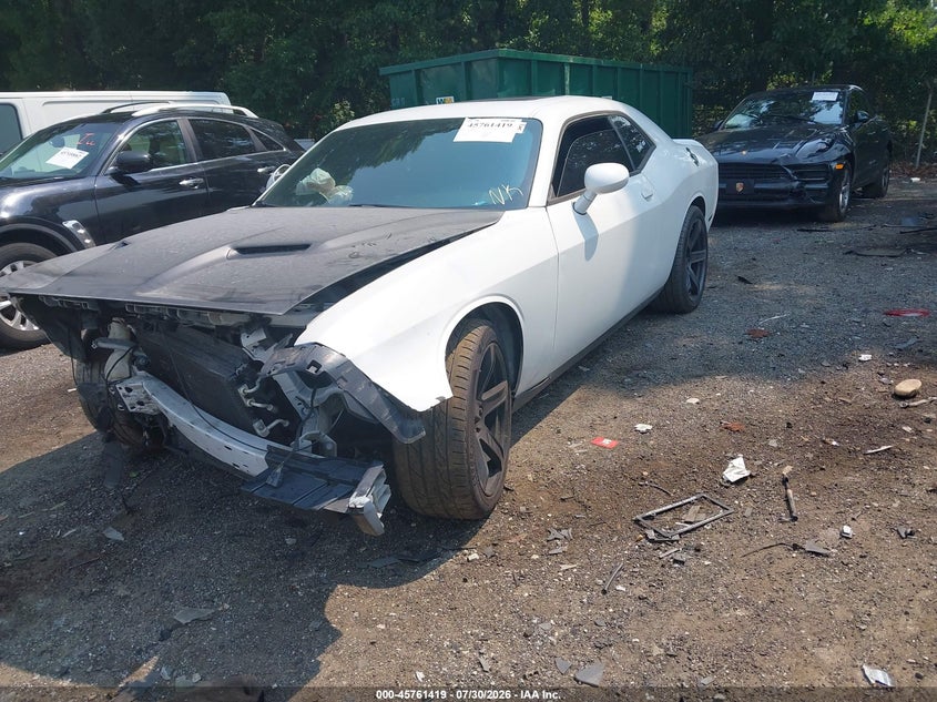 Vin: 2c3cdzat1fh761241, lot: 46260168, dodge challenger r/t 20152