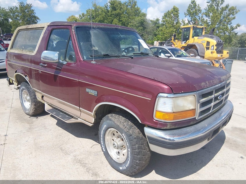 1996 FORD BRONCO auction photo 1