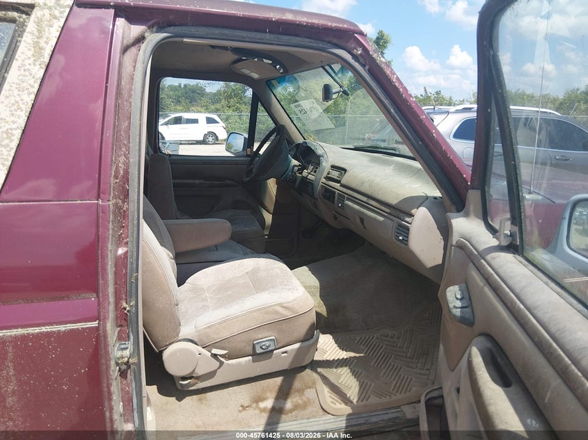 1996 FORD BRONCO auction photo 5