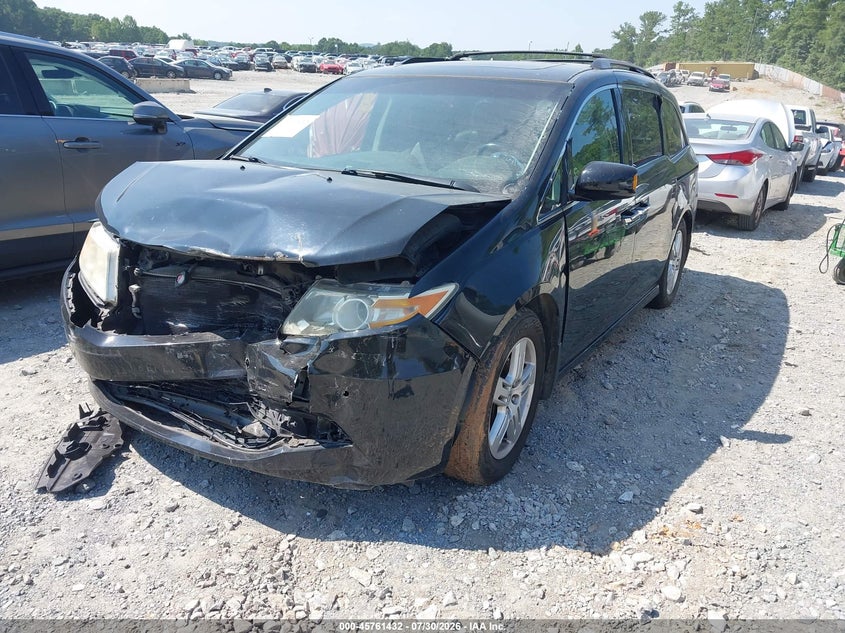 Vin: 5fnrl5h92cb135551, lot: 46260181, honda odyssey touring/touring elite 20122