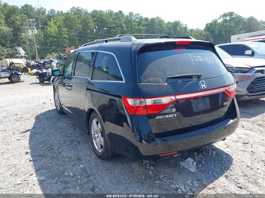 Vin: 5fnrl5h92cb135551, lot: 46260181, honda odyssey touring/touring elite 20123
