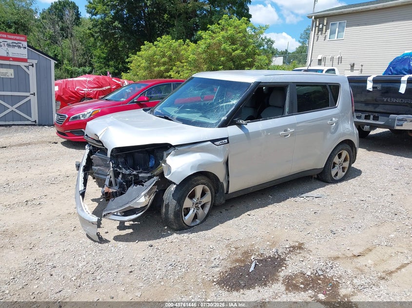 Vin: kndjn2a24j7548707, lot: 46260195, kia soul 20182