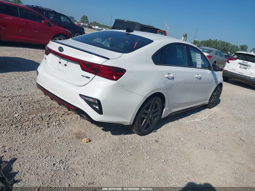 Vin: 3kpf34ad8me419074, lot: 46260199, kia forte gt-line 20214