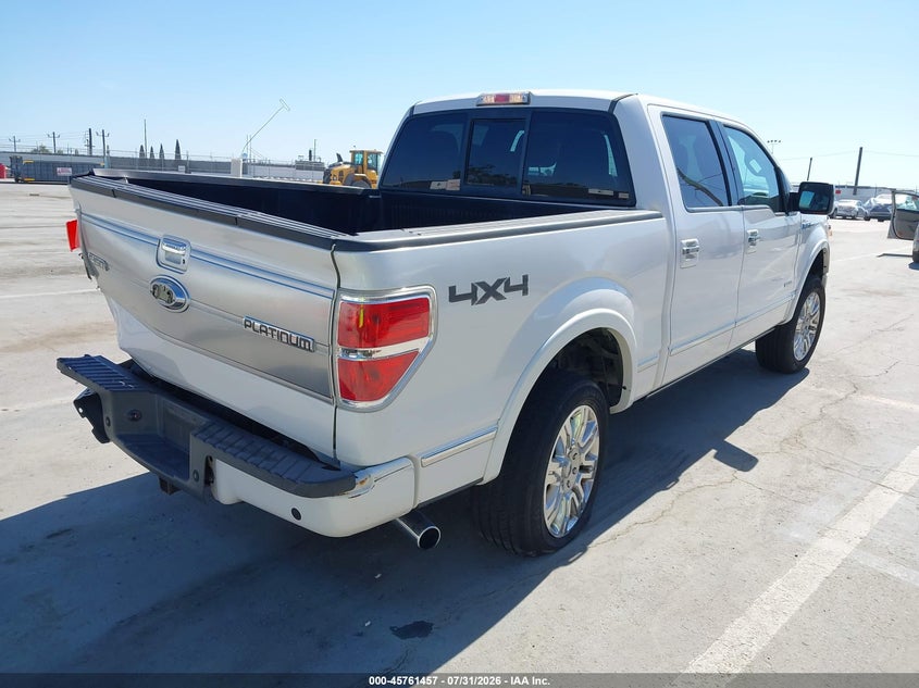 Vin: 1ftfw1et6cfa88409, lot: 46260206, ford f-150 platinum 20124