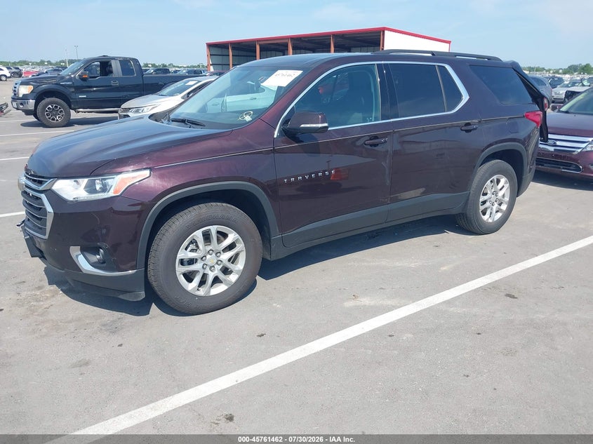 Vin: 1gnergkw8lj322137, lot: 46260211, chevrolet traverse fwd lt cloth 20202
