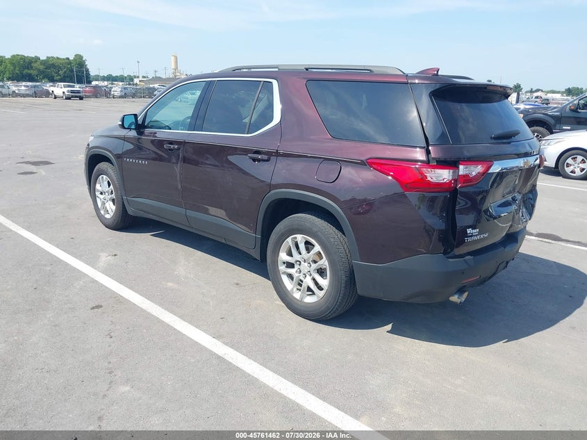 Vin: 1gnergkw8lj322137, lot: 46260211, chevrolet traverse fwd lt cloth 20203