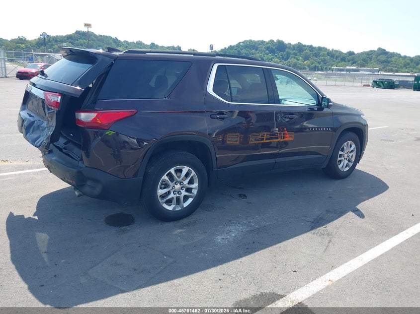 Vin: 1gnergkw8lj322137, lot: 46260211, chevrolet traverse fwd lt cloth 20204
