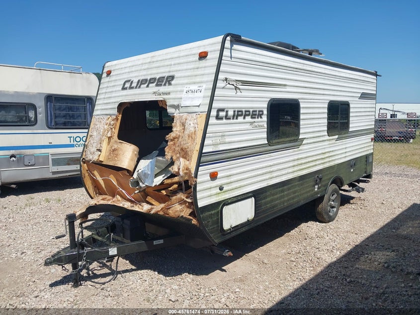 2018 FOREST RIVER COLEMAN VIKING 17FQ TRAVEL TRAILER auction photo 2