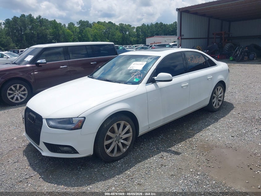 Vin: wauffafl0dn018794, lot: 46260258, audi a4 2.0t premium 20132