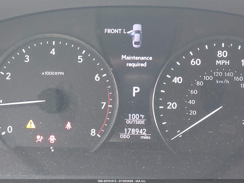 2015 LEXUS LS 460 auction photo 7
