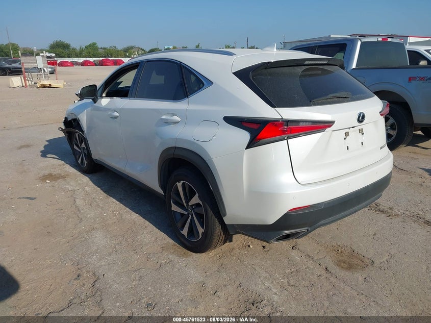 Vin: jtjgarbz7l5017815, lot: 46260272, lexus nx 300 20203