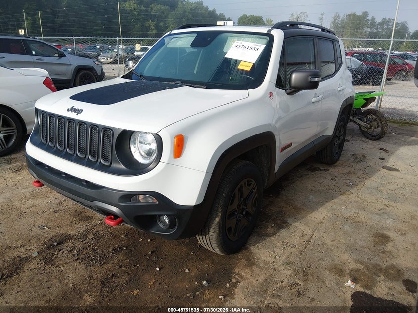 2018 Jeep Renegade, Right Side, IAAI, VIN ZACCJBCB0JPH64722 — photo 2