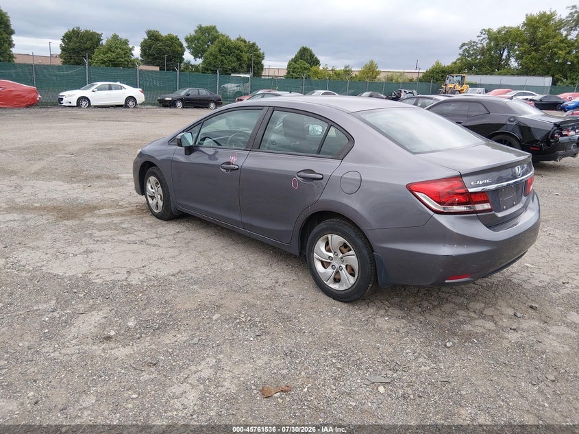 2014 HONDA CIVIC auction photo 3