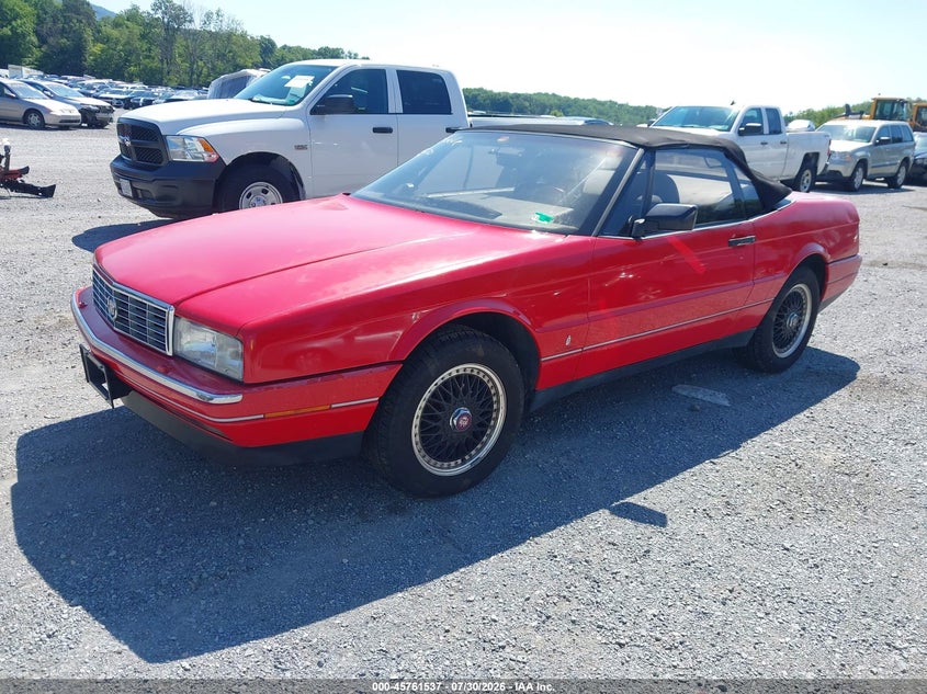 1991 CADILLAC ALLANTE auction photo 2