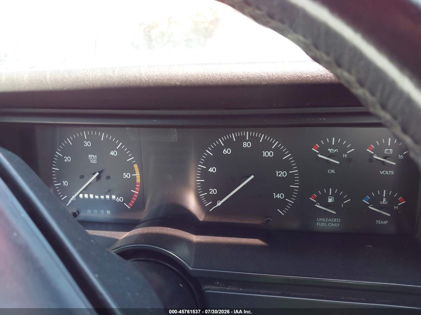1991 CADILLAC ALLANTE auction photo 7