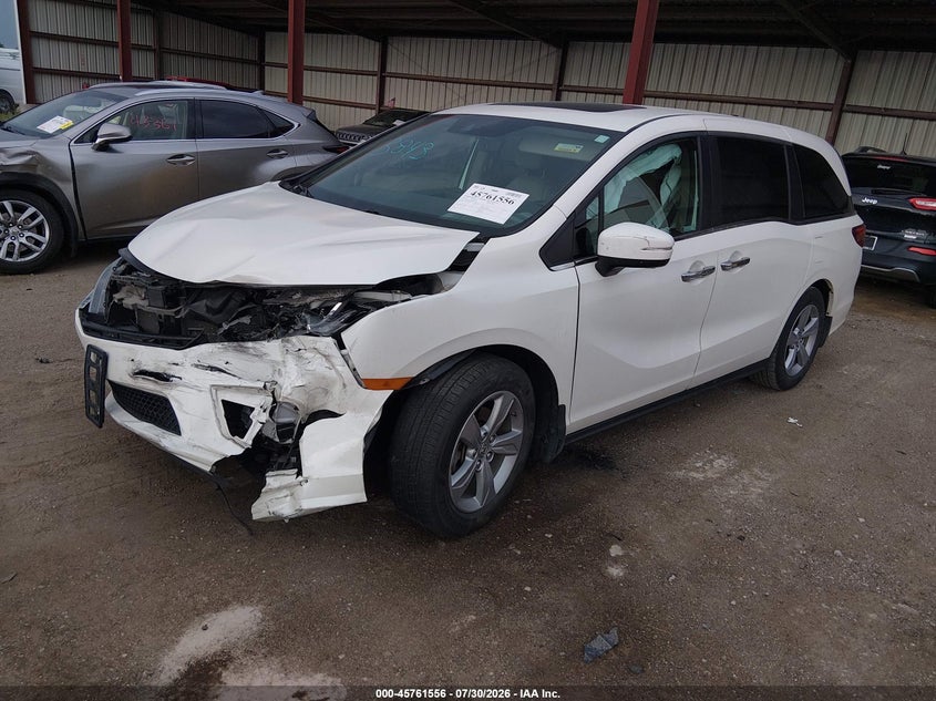 Vin: 5fnrl6h7xkb084741, lot: 46260305, honda odyssey ex-l 20192