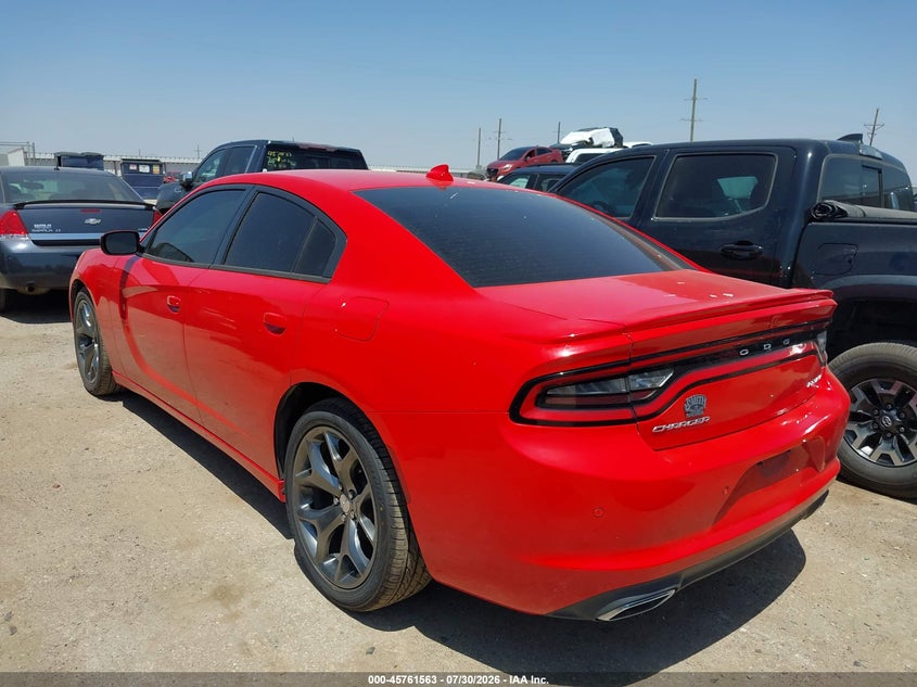 Vin: 2c3cdxhg3fh874895, lot: 46260312, dodge charger sxt 20153