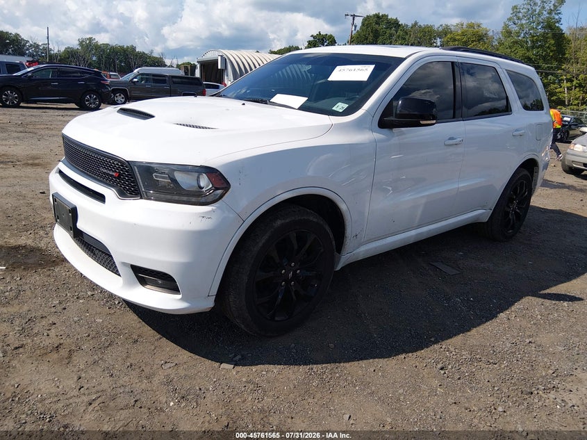 Vin: 1c4rdjdg1lc325140, lot: 46260314, dodge durango gt plus awd 20202