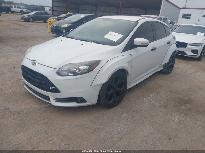 2014 Ford Focus ST, Удар сзади, IAAI, VIN 1FADP3L99EL164089 — фото 2