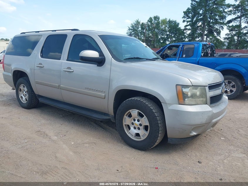 2008 Chevrolet Suburban 1500 Lt, Перёд, IAAI, VIN 1GNFC16058R230436