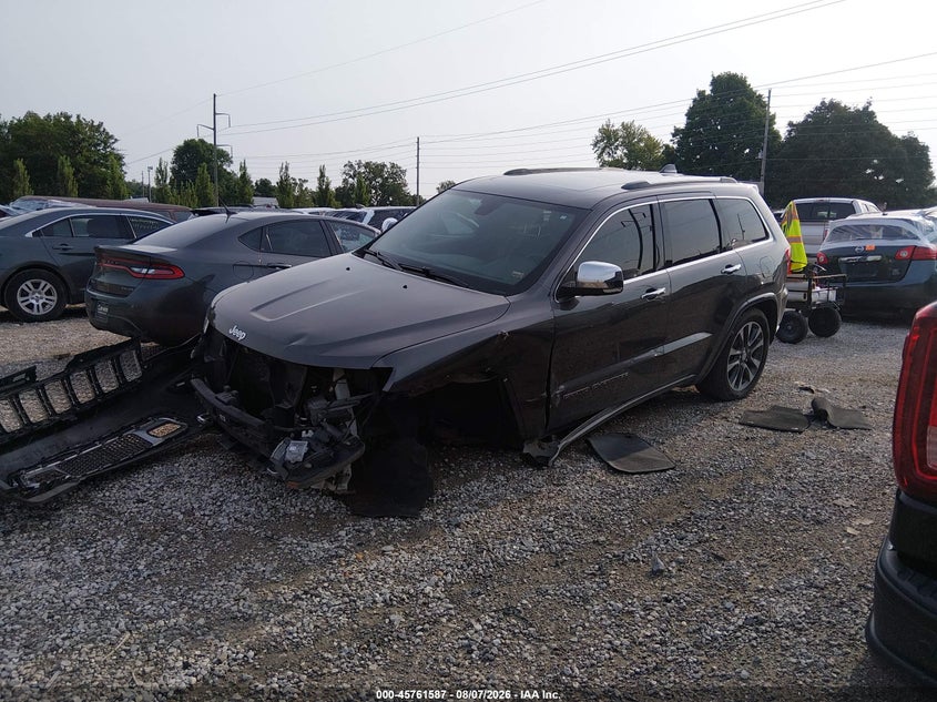Vin: 1c4rjfcg6jc295766, lot: 46260336, jeep grand cherokee overland 4x4 20182