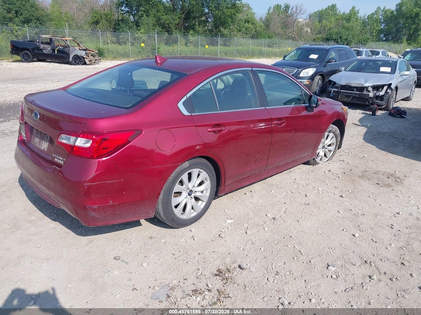 Vin: 4s3bnaf62g3055876, lot: 46260344, subaru legacy 2.5i premium 20164